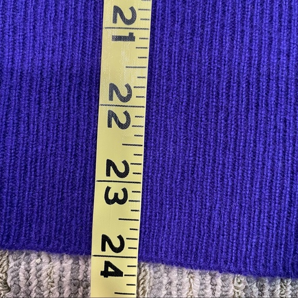 Prive Cashmere Purple Button Front Cardigan Sweater Sz Large - Picture 13 of 13